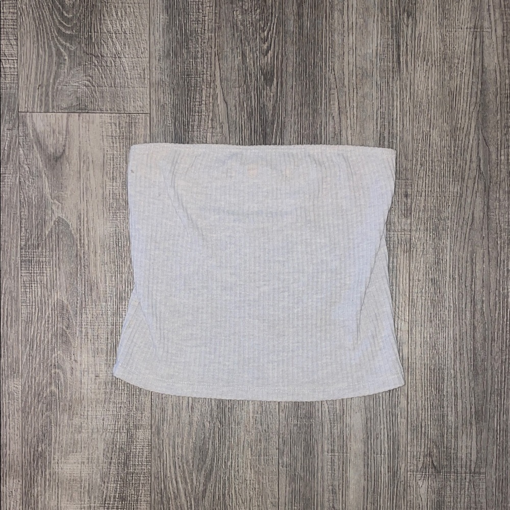 Brandy Melville Gray Crop Top